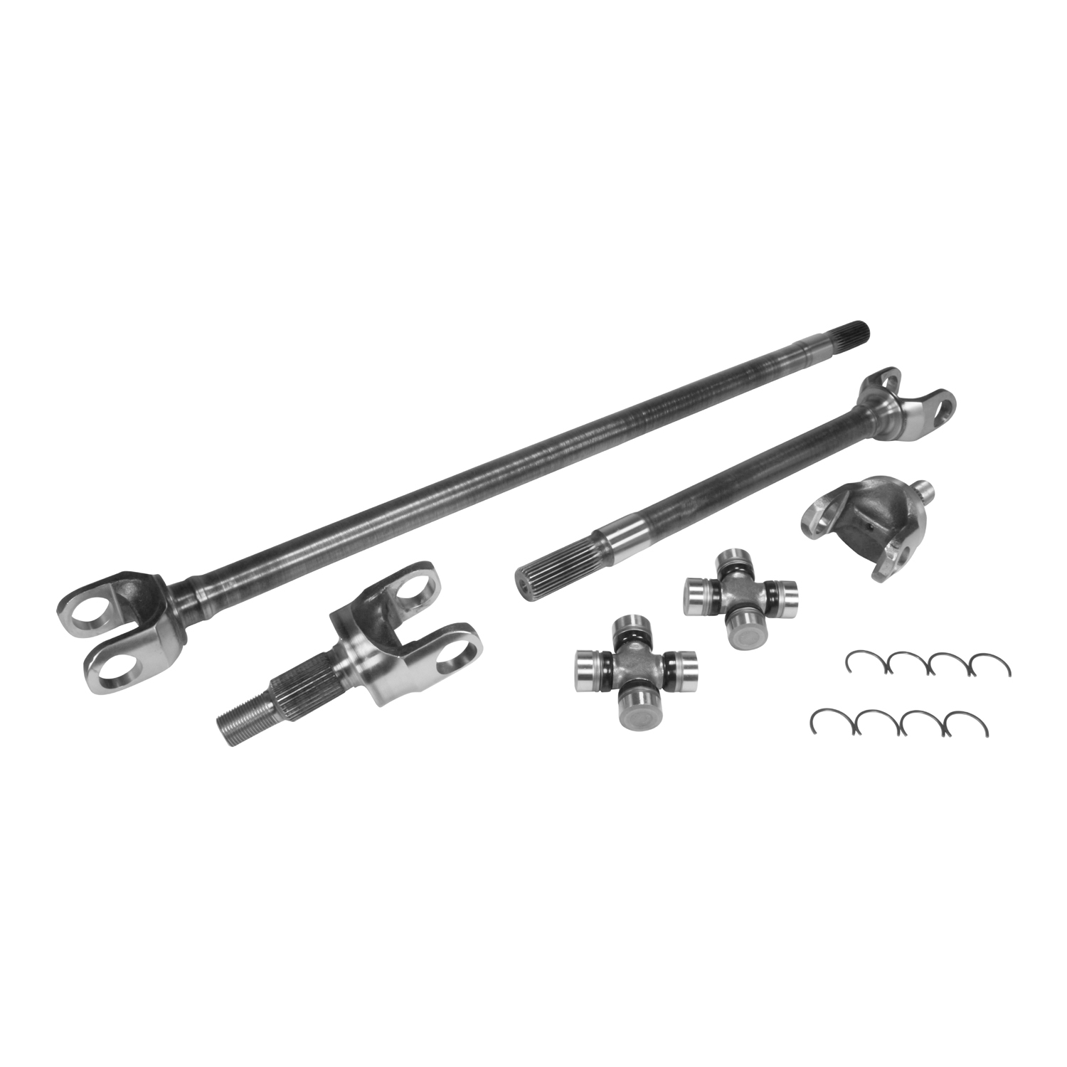 USA Standard Gear Chromoly Front Axle Kit, Dana 30, 27/32 Spline, w/1310 U-Joint