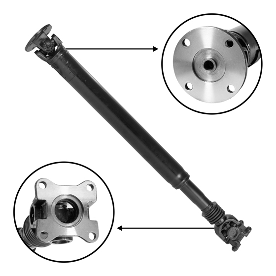 USA Standard Driveshaft, Jeep Grand Cherokee/Commander, 47.5" Flange to Flange