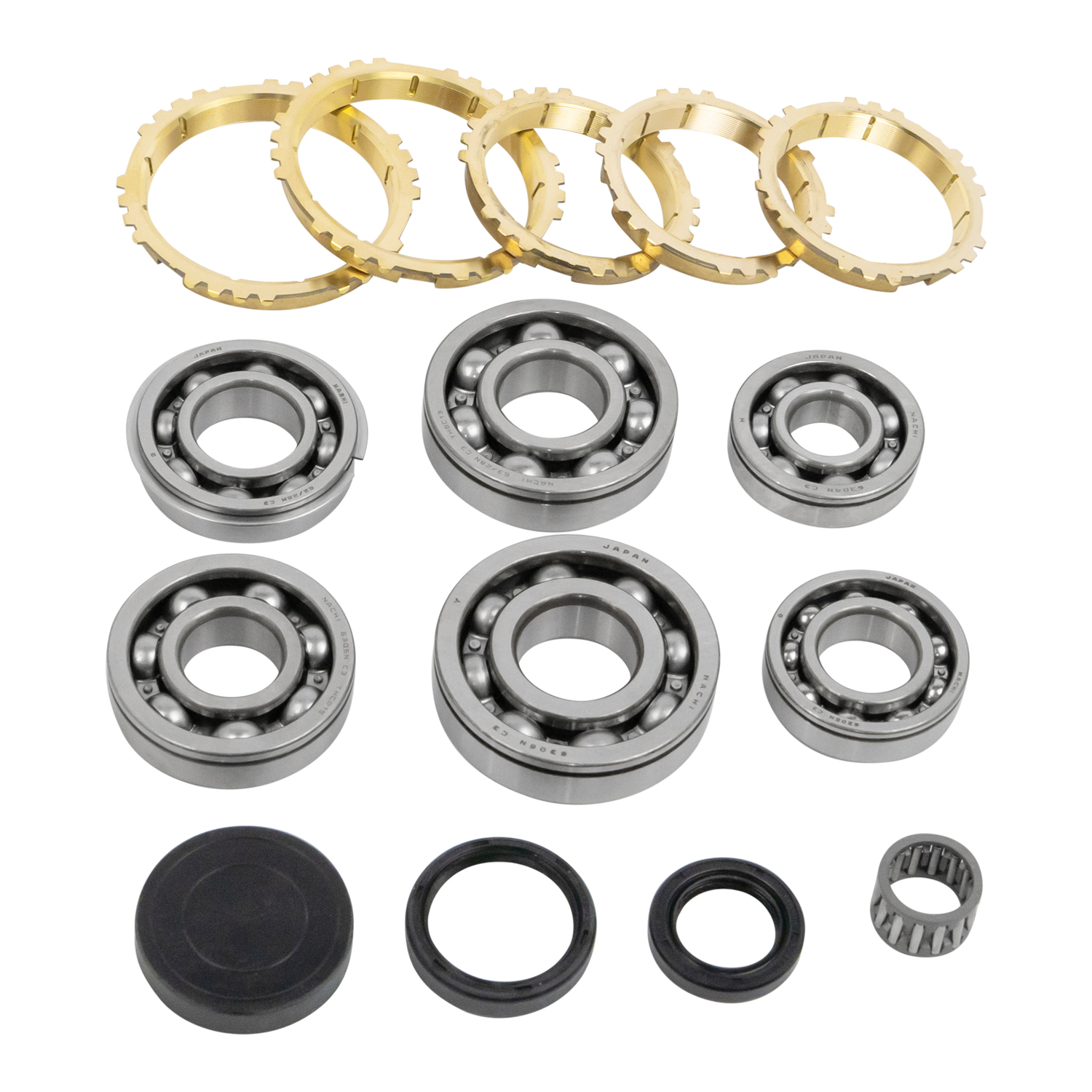 Manual Transmission Bearing Kit 1989-1998 Suzuki Sidekick 5-SPD 2WD w/Synchros