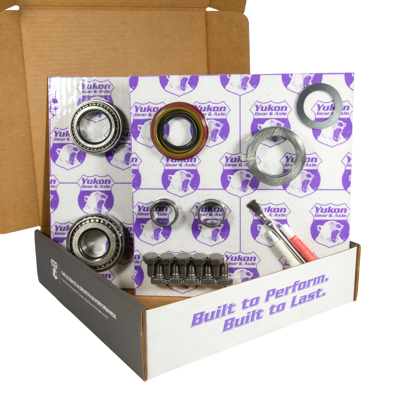 7.5" GM 3.23 Rear Ring & Pinion, Install Kit, 26spl Posi, 2.25" Axle Bearings 