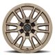 ICON Alloys Vector 6, Bronze, 17 x 8.5 / 6 x 5.5, 25mm Offset, 5.75" BS