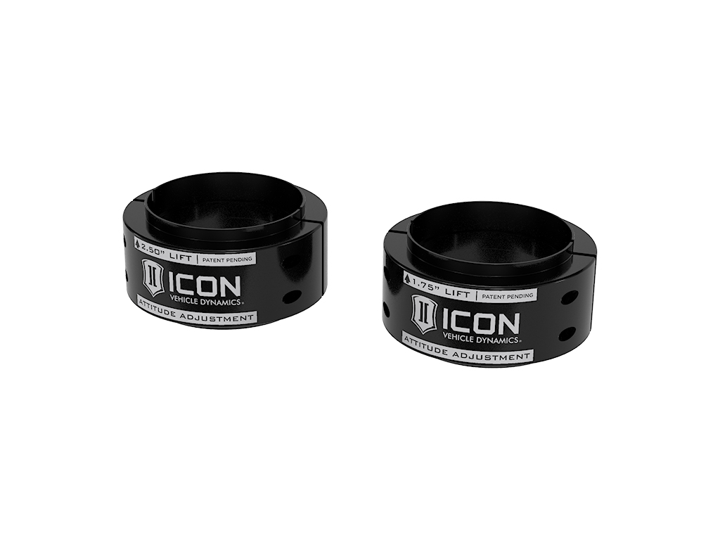 ICON Alloys 21-23 Ford Raptor .5-2.5" Lift Adjustment Collar Front Leveling Kit