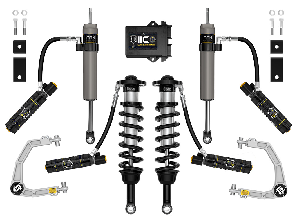 ICON 2022-2024 Toyota Tundra, 1.25-3.5" Lift, Stage 12, 2.5 Suspension System, Billet