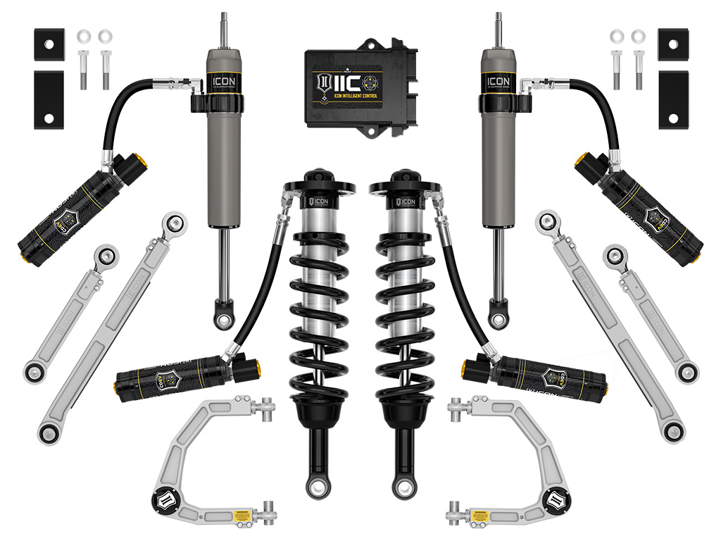 ICON 2022-2024 Toyota Tundra, 1.25-3.5" Lift, Stage 13, 2.5 Suspension System, Billet