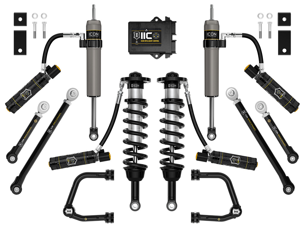 ICON 2022-2024 Toyota Tundra, 2-3.5" Lift, Stage 13, 2.5 Suspension System, Tubular