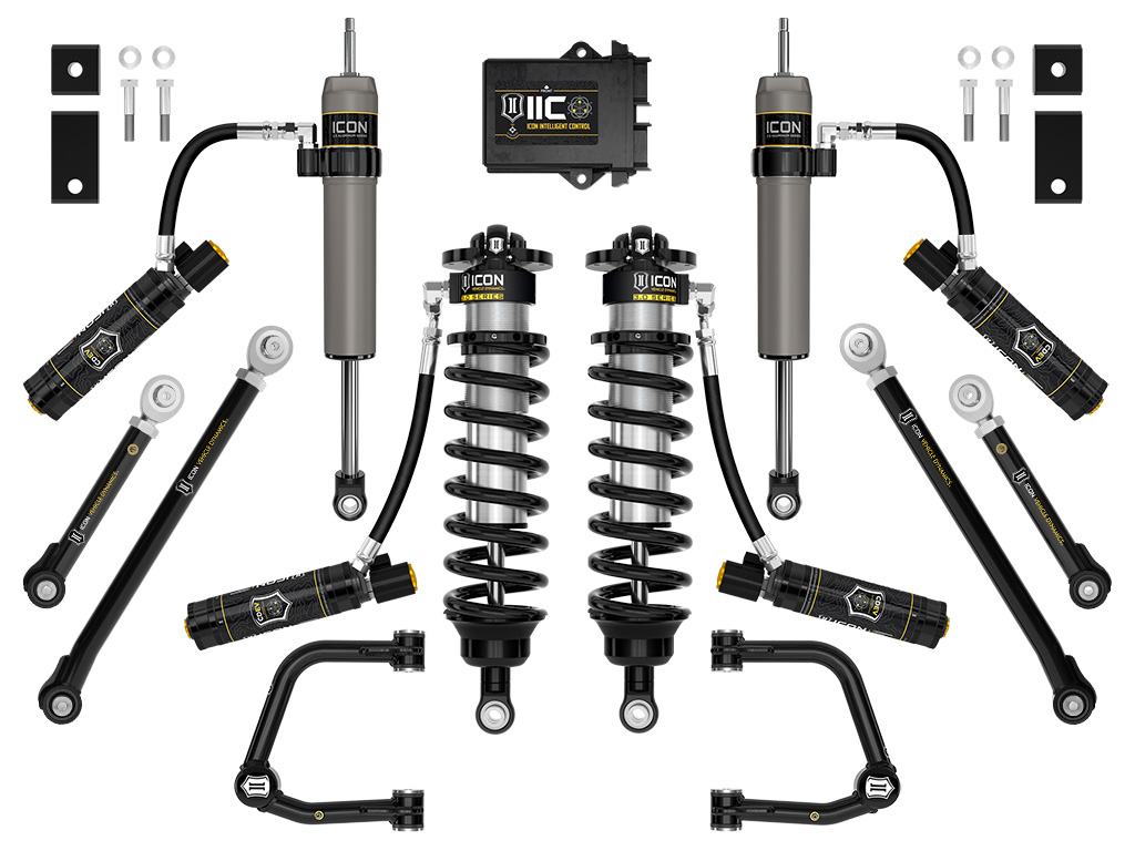 ICON 2022-2024 Toyota Tundra, 2-3.25" Lift, Stage 4, 3.0 Suspension System, Tubular