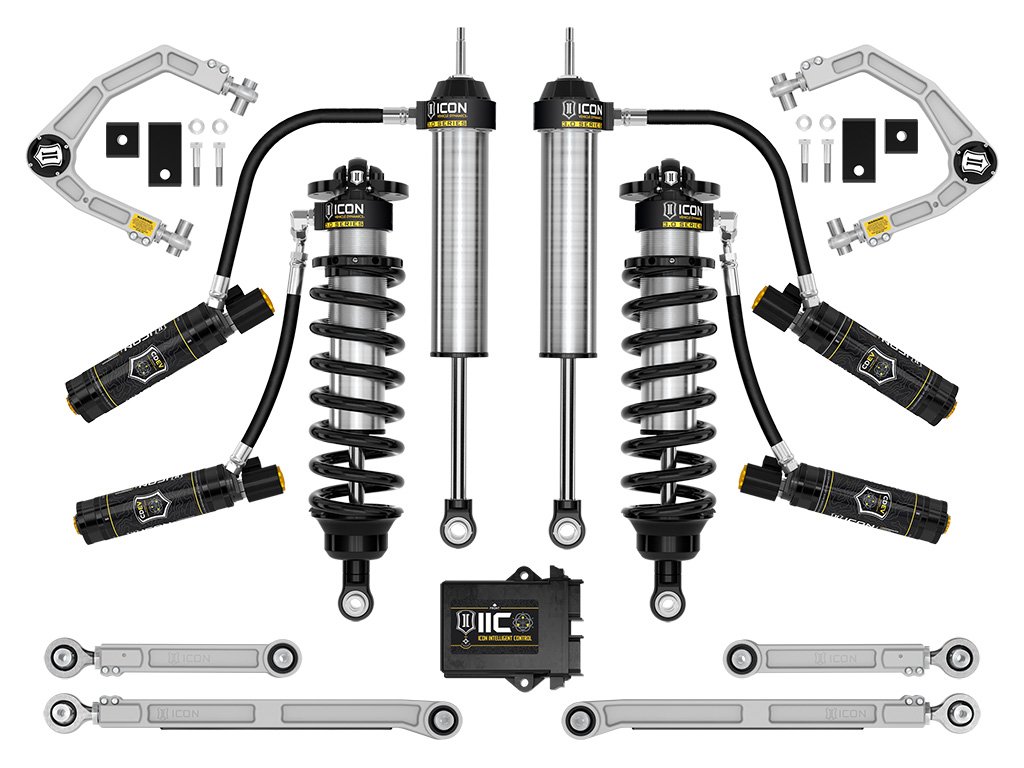 ICON 2022-2024 Toyota Tundra, 1.25-3.25" Lift, Stage 5, 3.0 Suspension System, Billet