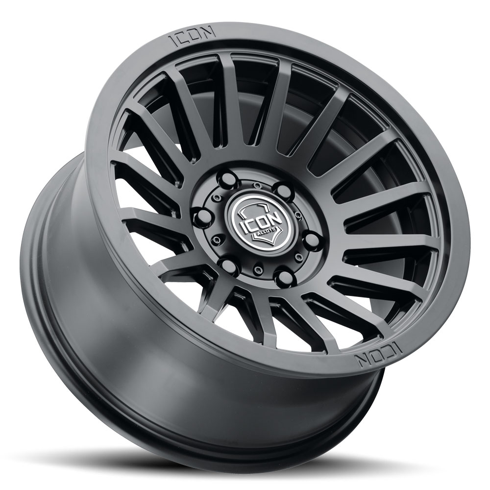 ICON Alloys Recon SLX, Satin Black, 17 x 8.5 / 5 x 150, 25mm Offset, 5.75" BS