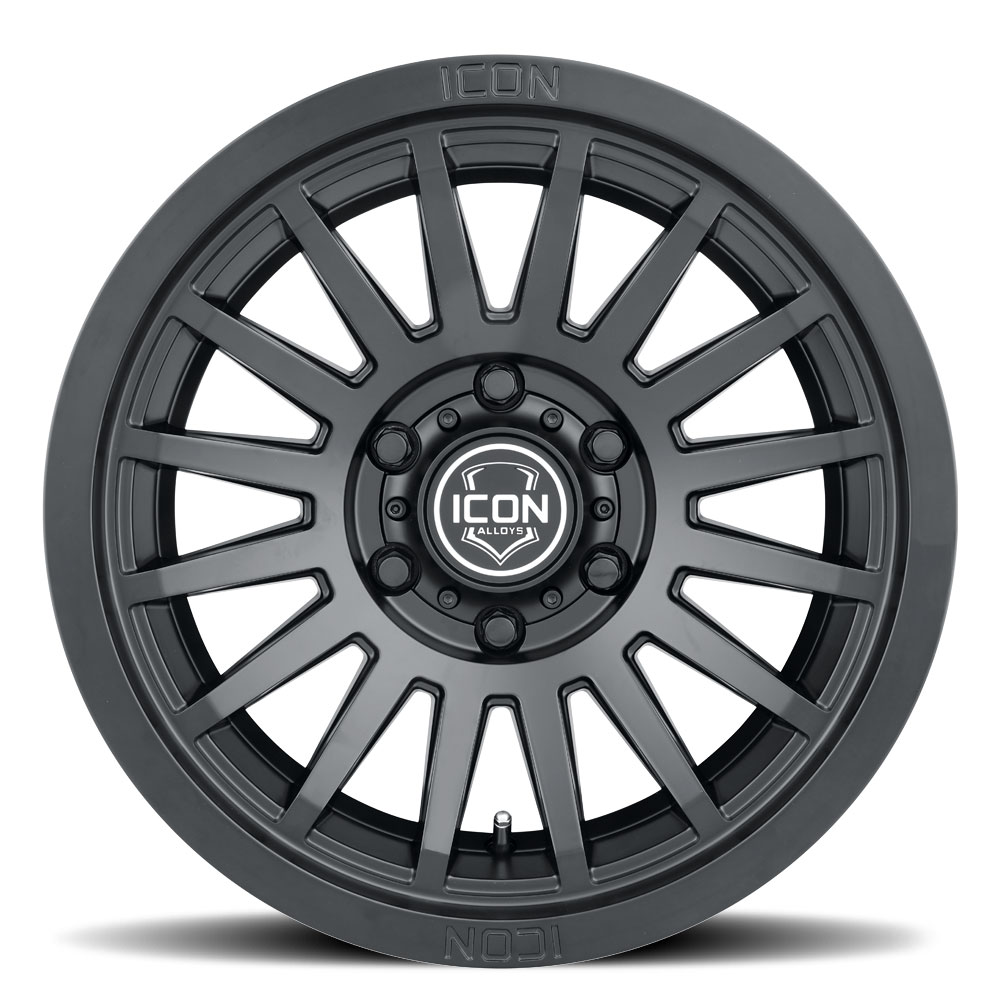 ICON Alloys Recon SLX, Satin Black, 17 x 8.5 / 5 x 150, 25mm Offset, 5.75" BS