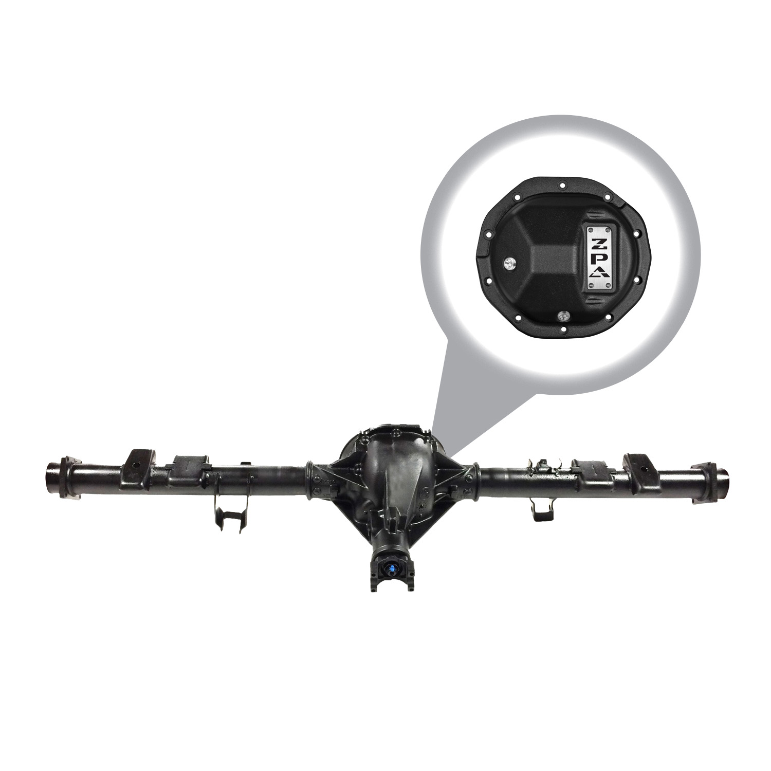 Zumbrota Performance Axle, Rear Axle Assembly, GM 8.6, '09-'14 GM 1500 SUV, 4.88 Ratio, Open