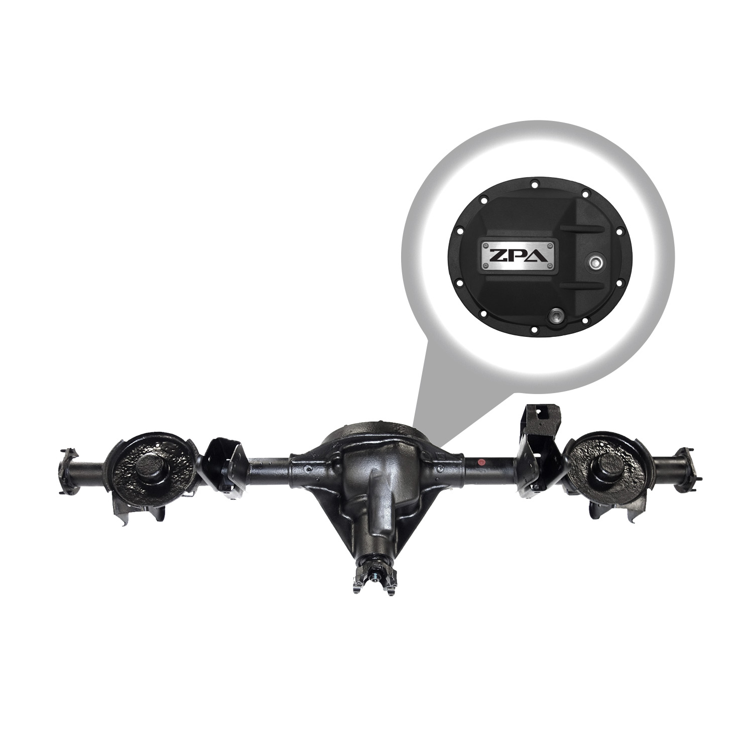 Zumbrota Performance Axle, Rear Axle Assembly, Dana 35, '97-'02 Jeep Wrangler, 4.88 Ratio, Grizzly