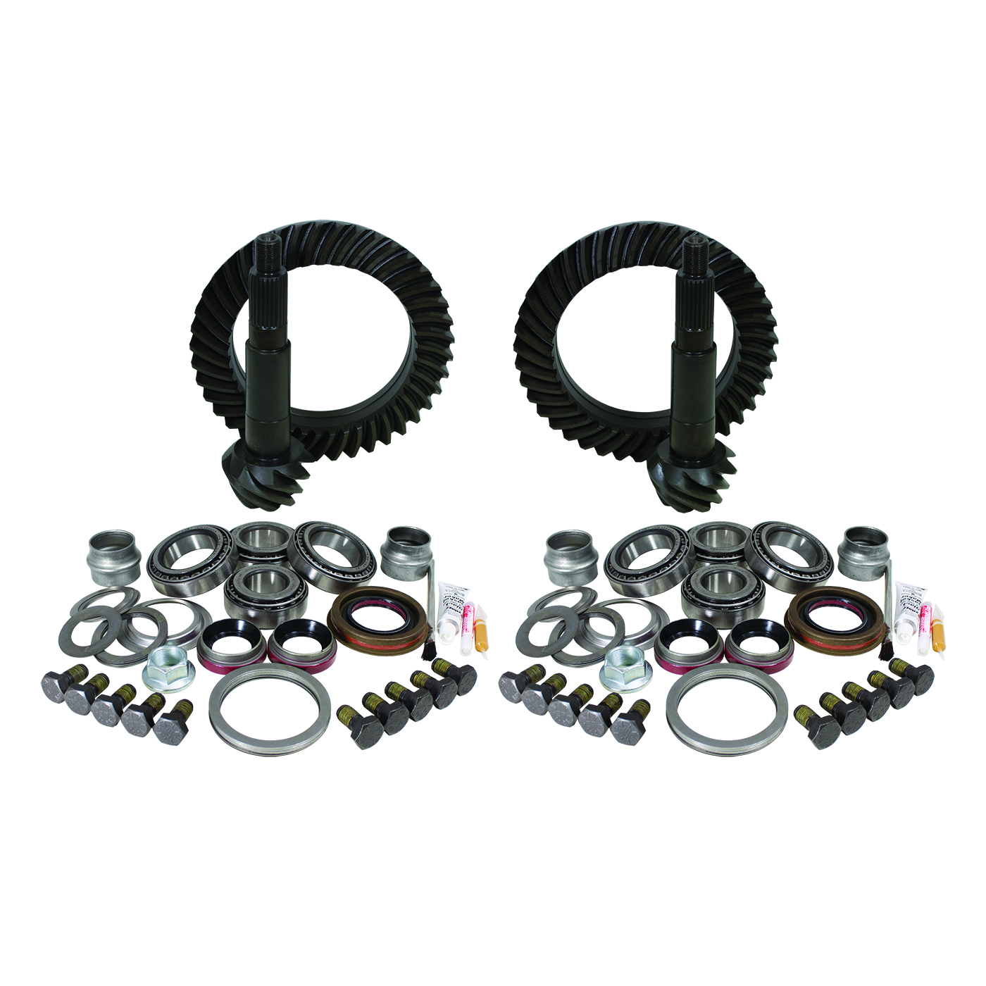 USA Standard Gear & Install Kit package for Jeep TJ Rubicon, 4.56 ratio