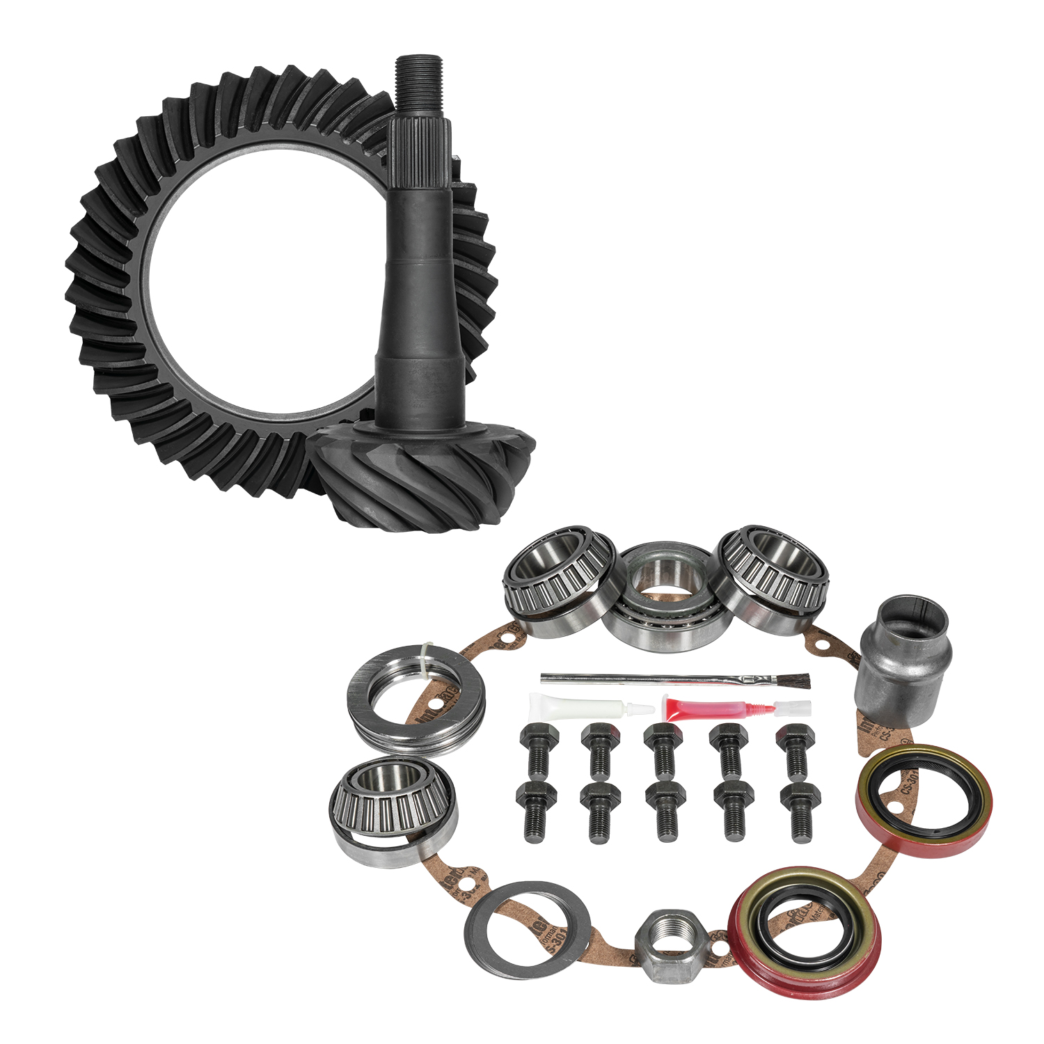 Yukon Muscle Car Re-Gear Kit for GM 8.5” Olds diff, 27 spline, 3.42 ratio 