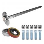 Rear Axle Kit Fits GM 7.625" Diff 28 Spline 5 Lug 2D/DIS" Long